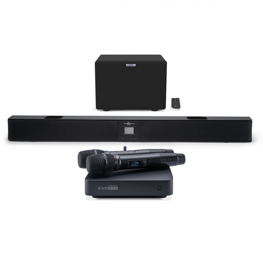 караоке-комплект EVOBOX Plus + EvoSound Bar (саундбар с караоке) в Горячем Ключе