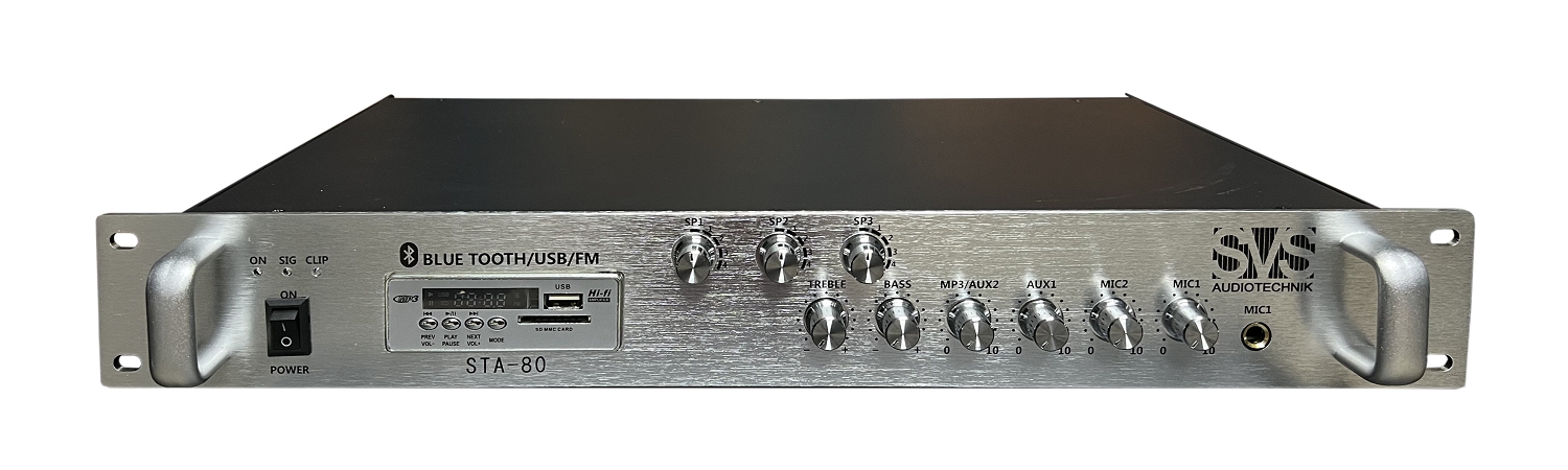 SVS Audiotechnik STA-80 Микшер-усилитель для систем Public Address в Горячем Ключе