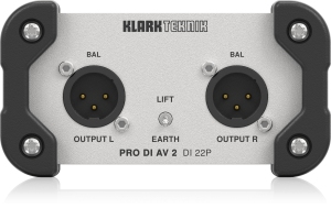 Klark Teknik DI 22P пассивный стерео директ-бокс в Горячем Ключе