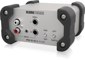 Klark Teknik DI 22P пассивный стерео директ-бокс в Горячем Ключе
